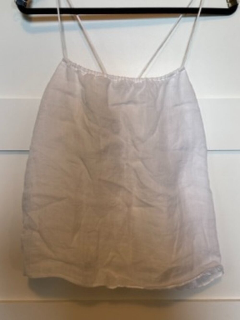 Banana Republic white Spaghetti Strap Tank Top